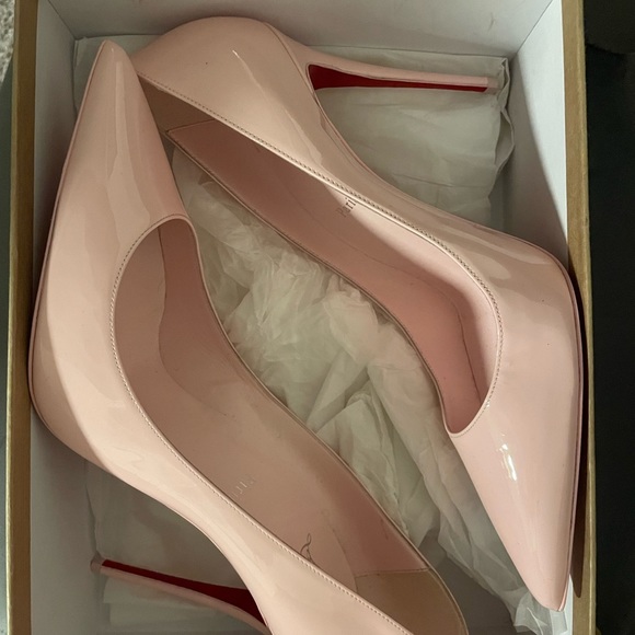 COPY - Women Christian Louboutin. Size 42 (12). Kate 100. Never worn. Color “PO… - Picture 2 of 9